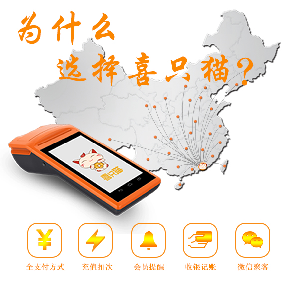 为什么要选择喜只猫会员营销一体机？